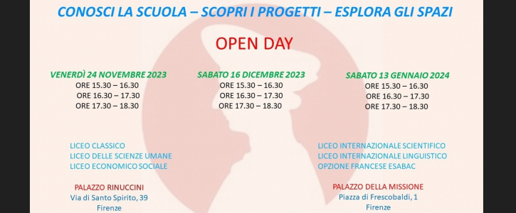 Open day 23-24